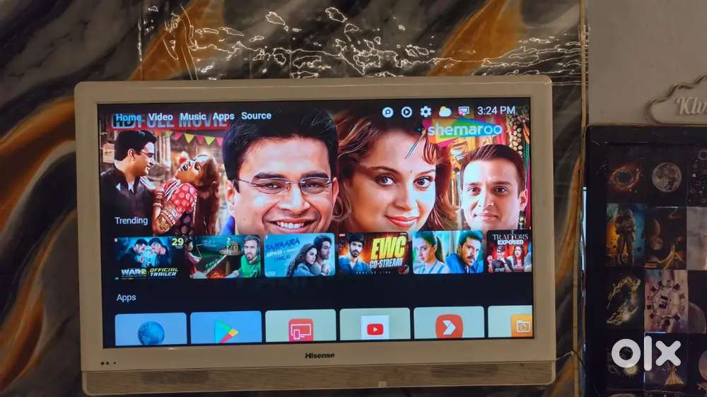 Hisense android 42'inches smart tv