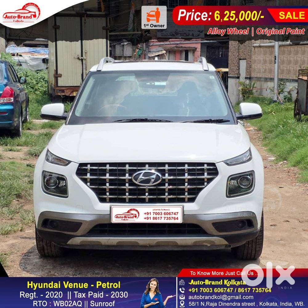 Hyundai Venue Sx (o) Mt 1.0 Turbo, 2020, Petrol