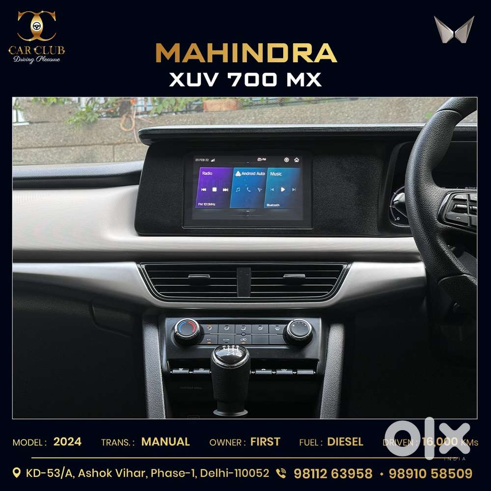 Mahindra Xuv700 Mx Diesel Mt 5 Str (e), 2024, Diesel