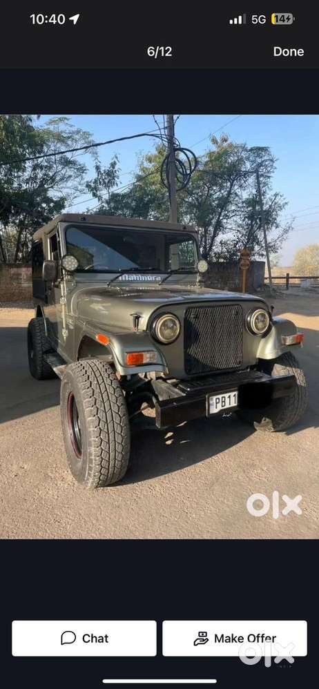 Mahindra Thar Diesel Manual 2013 Registered 2016