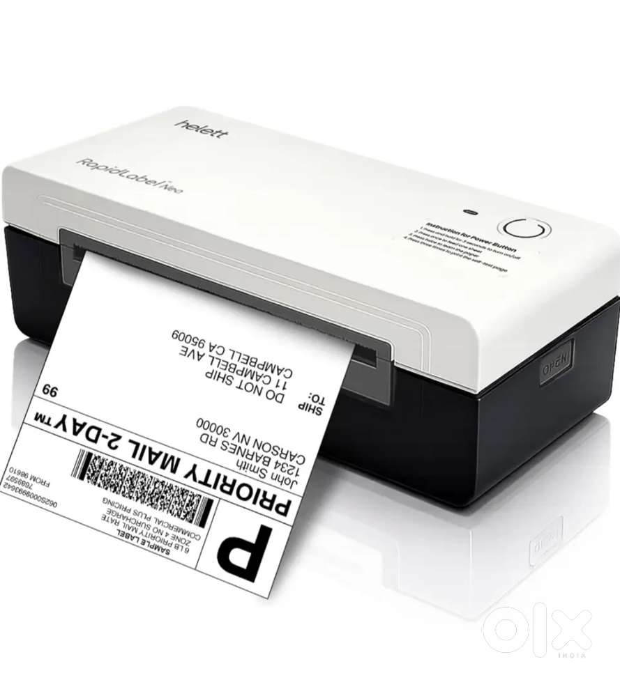Helett rapid label for delivery pinter label