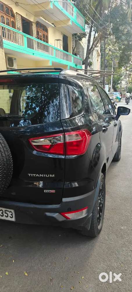 Ford Ecosport 1.5 Petrol Titanium At Bsiv Panter Black