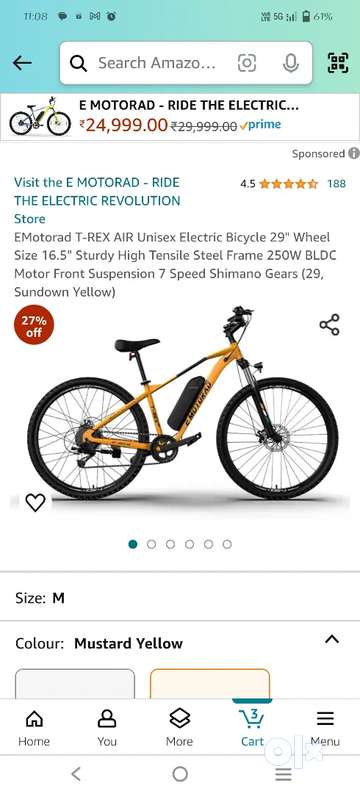 Electric discount bicycle olx