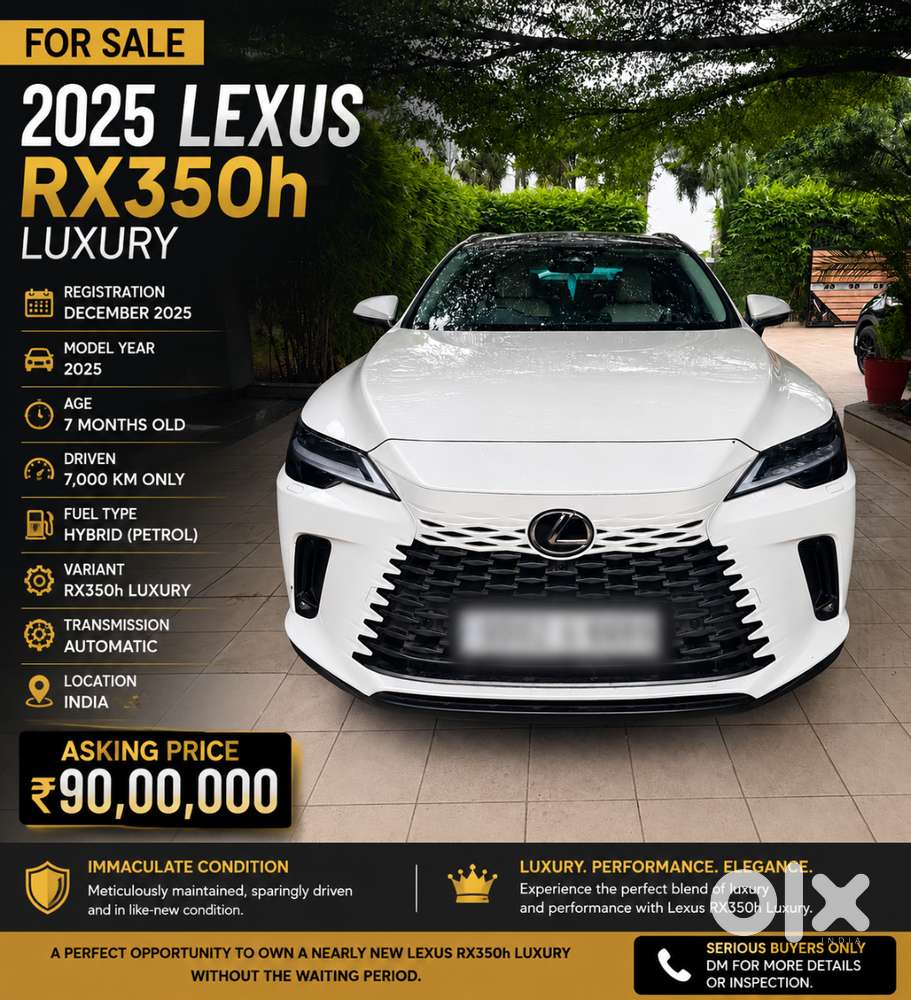 Lexus Rx 2025 Petrol Well Maintained