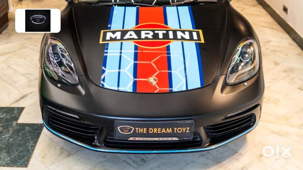 Porsche 718, 2017, Petrol