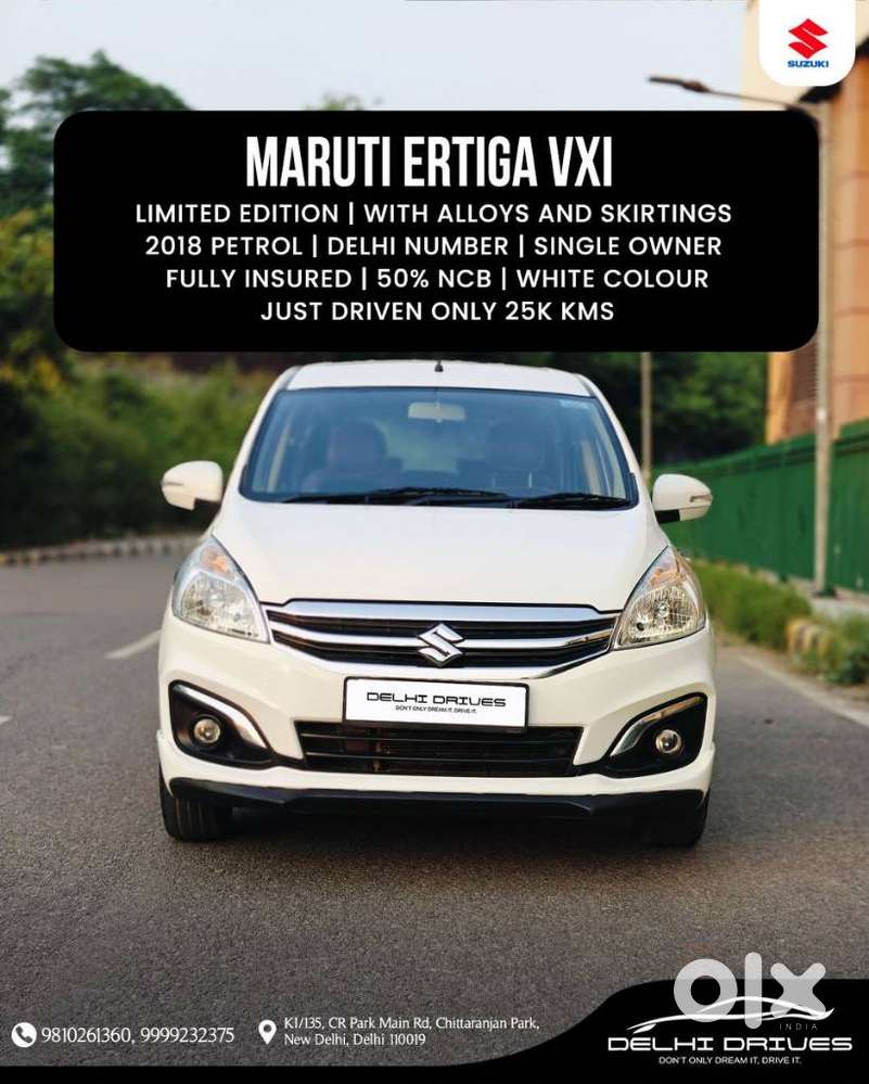 Maruti Suzuki Ertiga 1.5 Vxi, 2018, Petrol