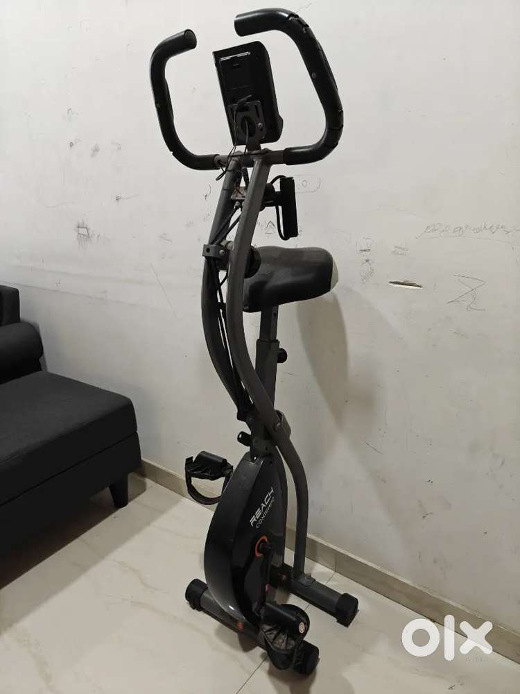 Reach Contempo Foldable Exercise Cycle Gym Fitness 1825246354
