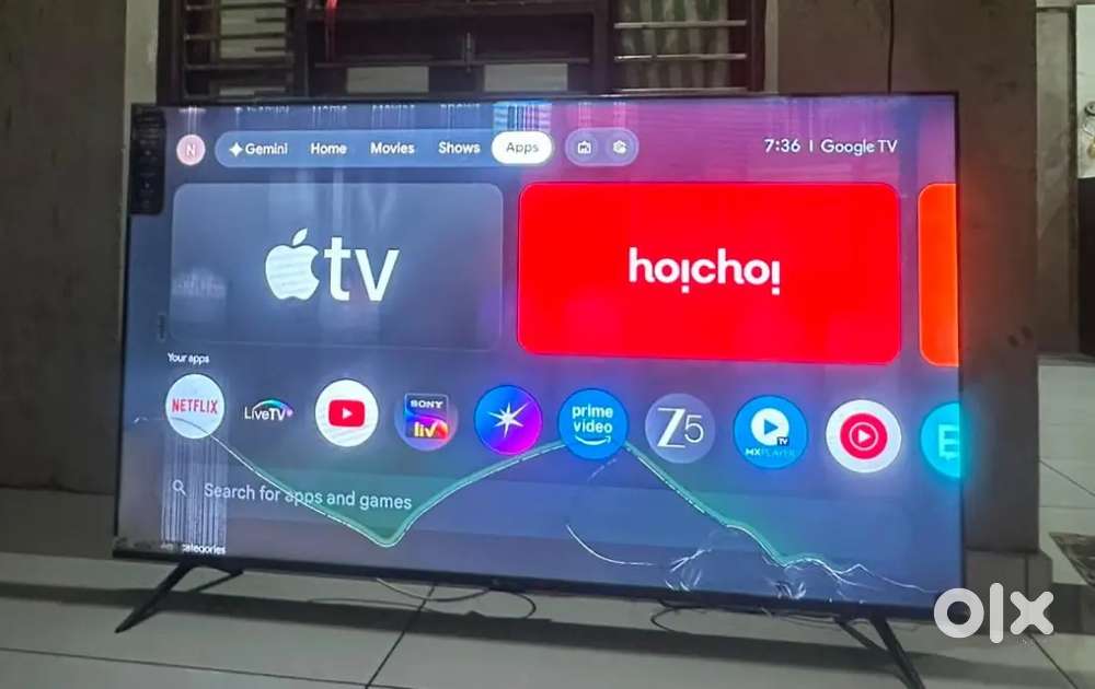 Realmi techlife 75inc QLED ultra HD 4k smart google tv