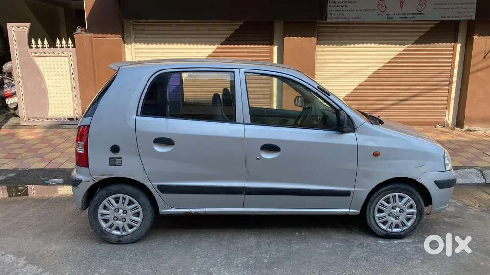 Hyundai Santro Xing 2011 Lpg 85000 Km Driven Silver Colour