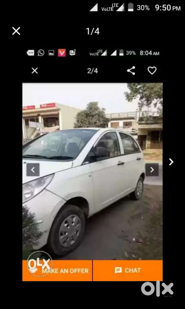 Tata Indica Vista 2013 Diesel 48000 Km Driven