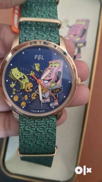 Fossil watch with box
