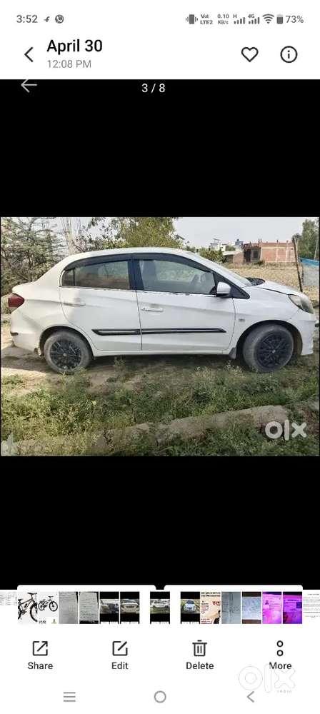 Honda Amaze 2016 Diesel 104000 Km Driven