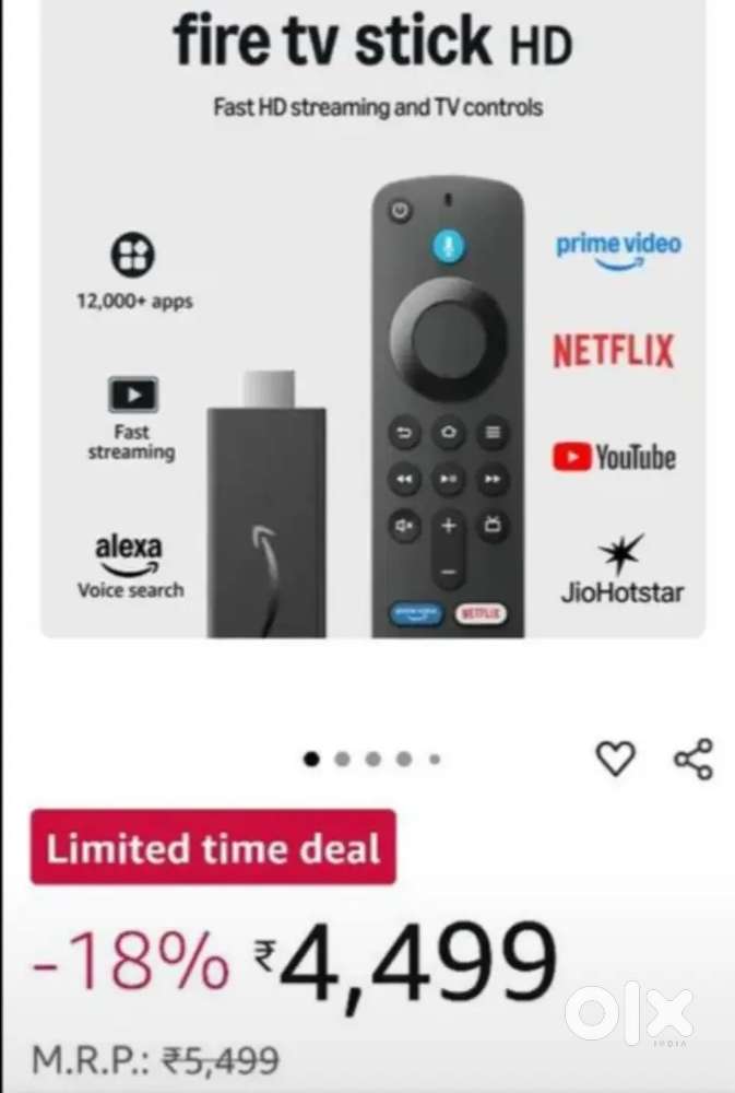 COMBO Offer - 32 inch Sony Bravia LED TV + Amazon Fire Stick - TVs