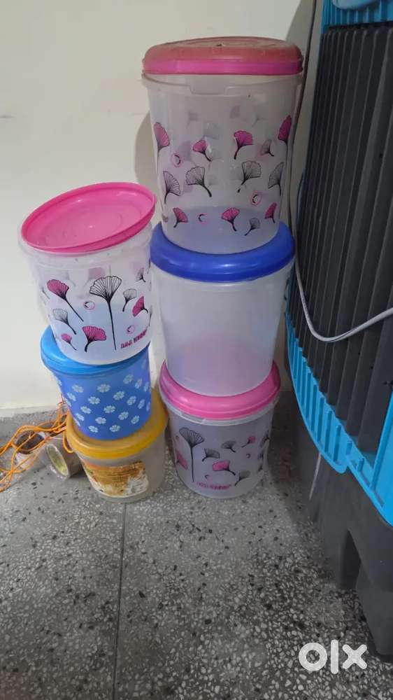 URGENT SALE round bathroom stool, Kitchen container, badminton racket