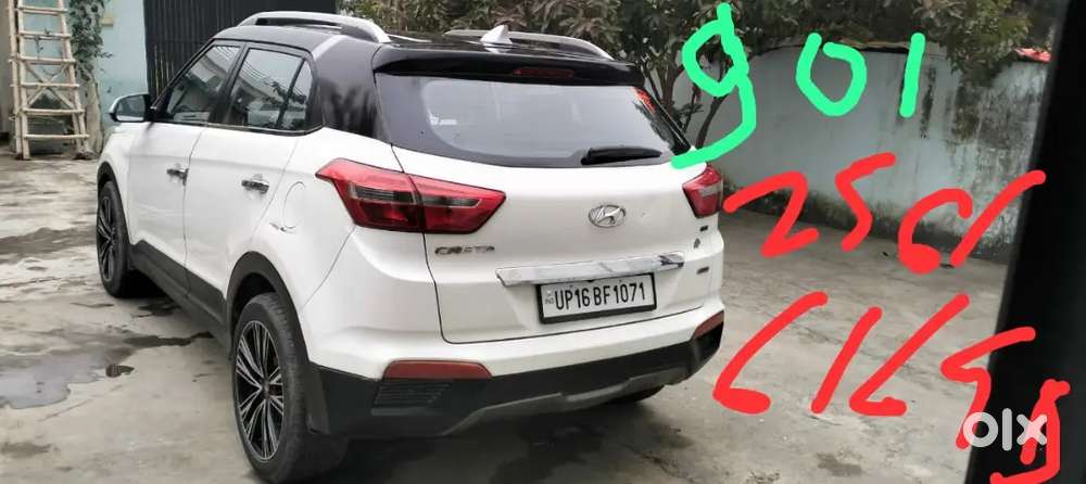 Hyundai Creta 2016 Diesel Well Maintained Moradabad Tranfer