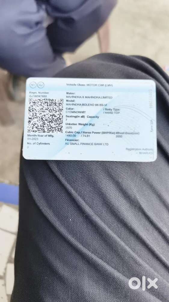 Mahindra Be 6 2023 Diesel 62000 Km Driven