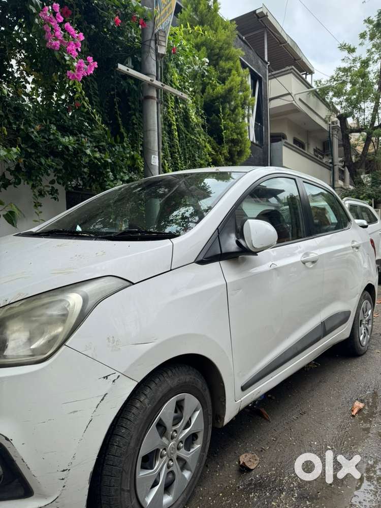 Xcent Car Less Driven White Colour New Tyre New  Battery