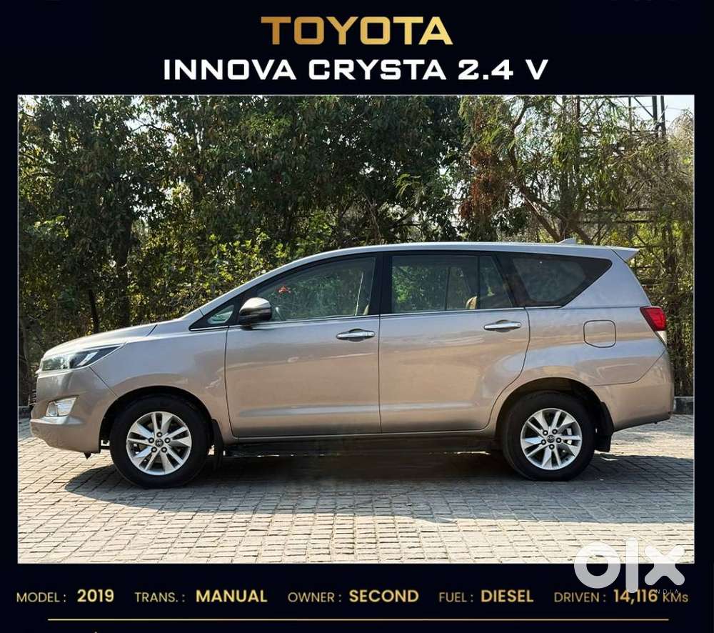 Toyota Innova Crysta 2.4 V 7 Str, 2019, Diesel