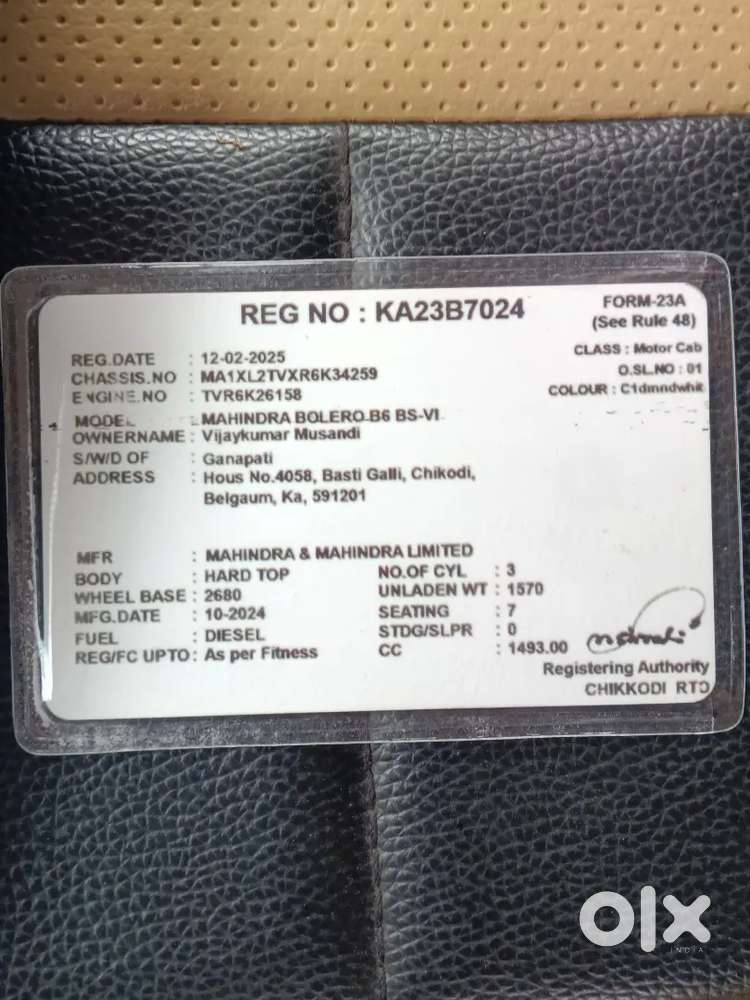 Mahindra Be 6 2025