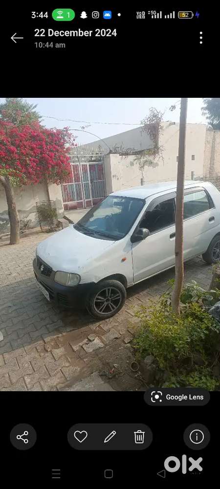 Maruti Suzuki Alto 2010 Lx Petrol Manual Alloy Wheel