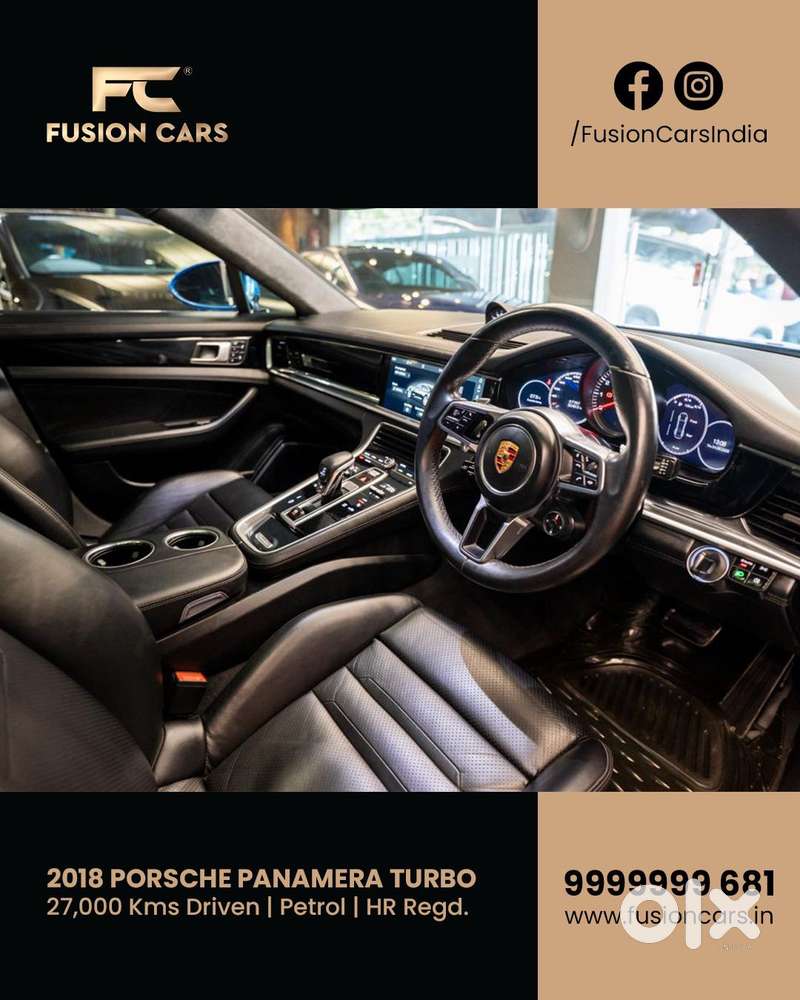 Porsche Panamera Turbo, 2018, Petrol