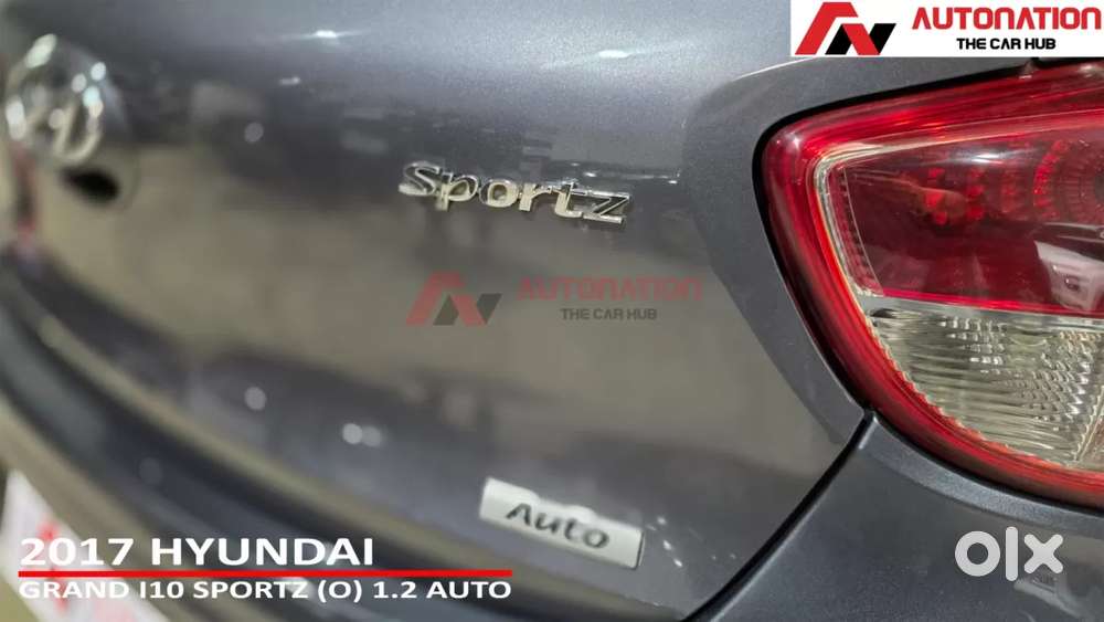 Hyundai Grand I10 1.2 Kappa Sportz Option At, 2017, Petrol