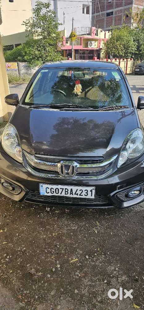 Honda Amaze In Golden Brown Colour In Well Condition