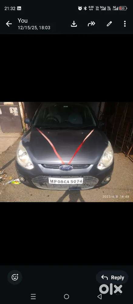Ford Figo 2014 Diesel 70000 Km Driven And Well Condition.