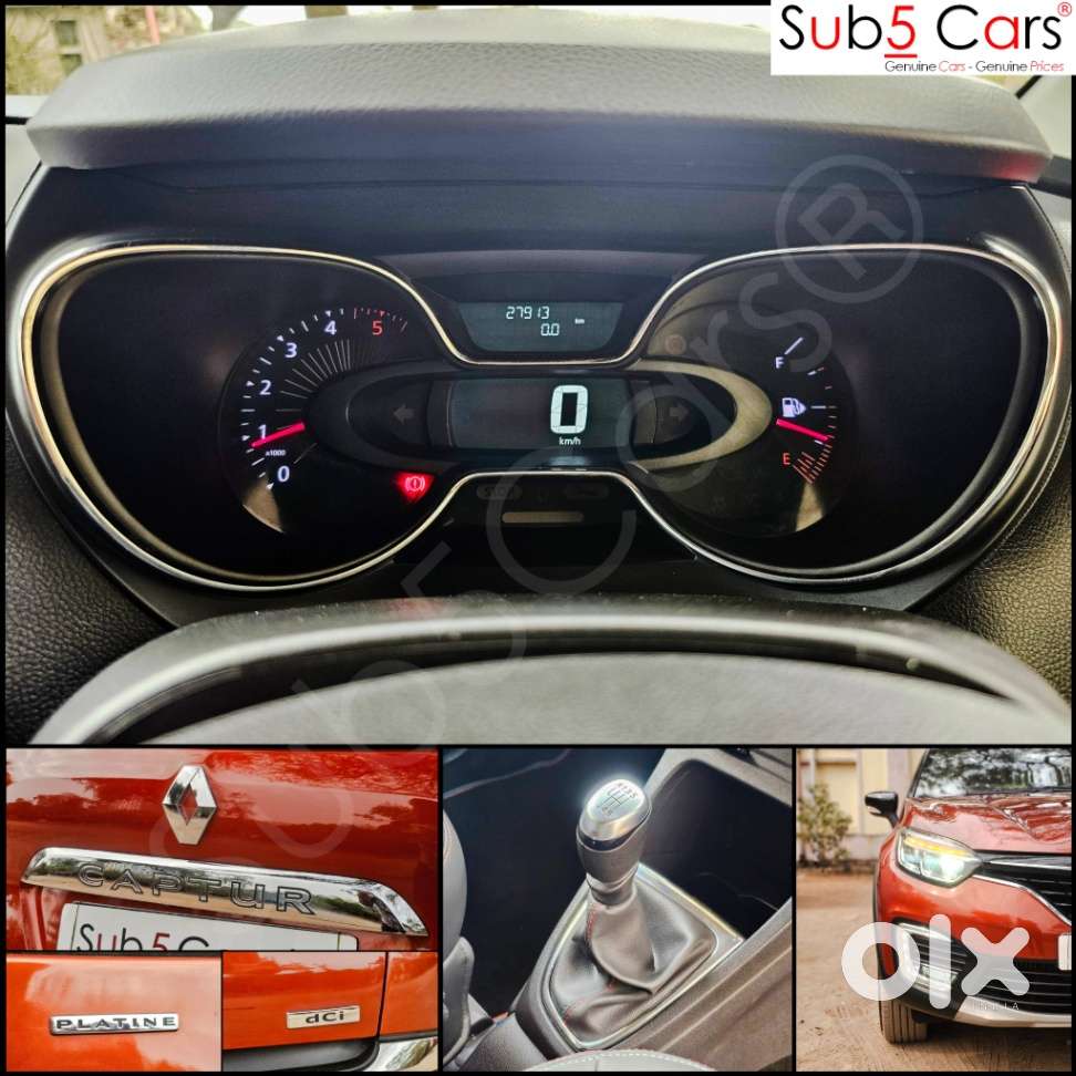 Renault Captur Platine Diesel, 2019, Diesel