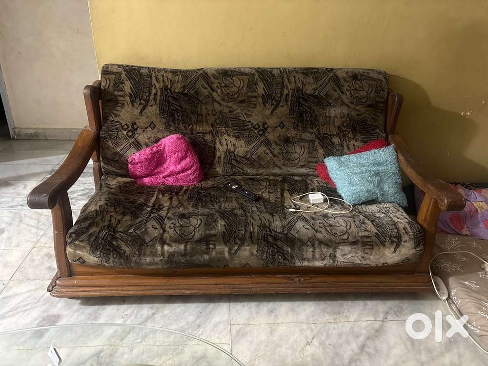 Wooden sofa