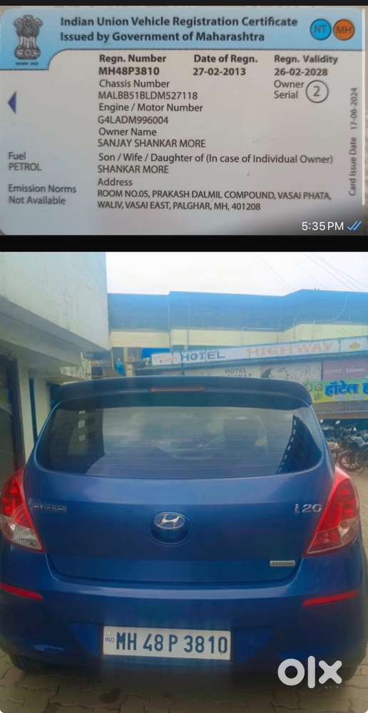 Hyundai I20 2013 Petrol Well Maintained