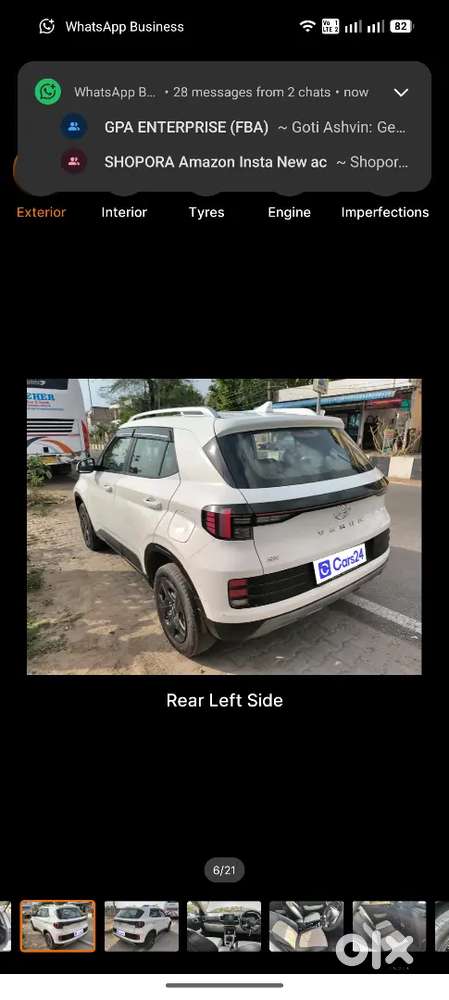Hyundai Venue 2024 Petrol Good Condition