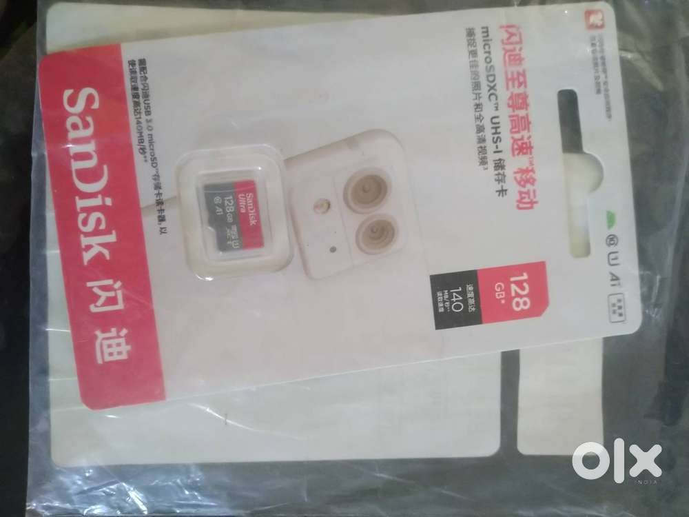 SanDisk sd card 128gb 140mb/s (not used)