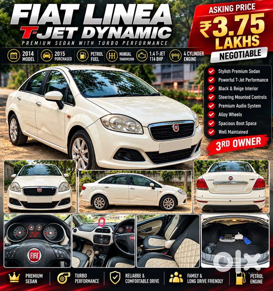 Fiat Linea Petrol 2014