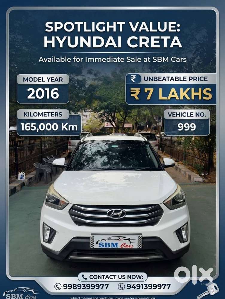 Hyundai Creta 1.5 Sx (o) Diesel, 2016, Diesel