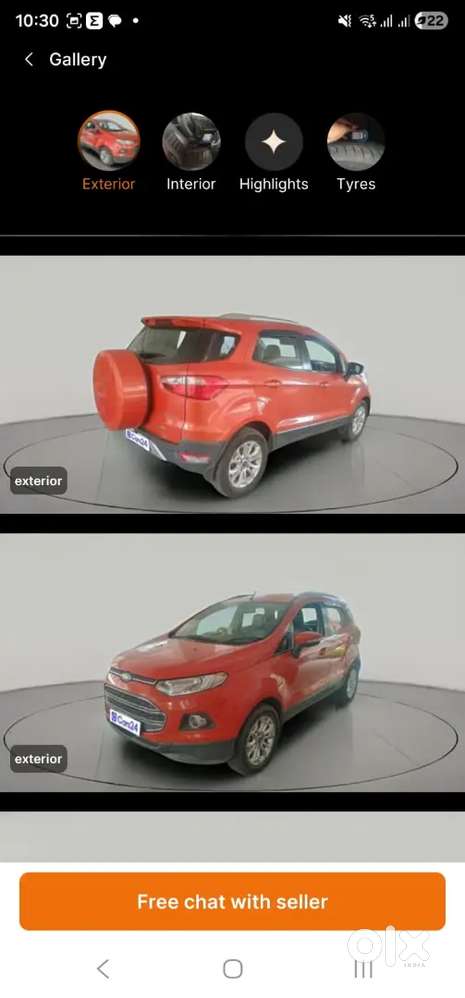 Ford Ecosport 2014 Petrol Well Maintained