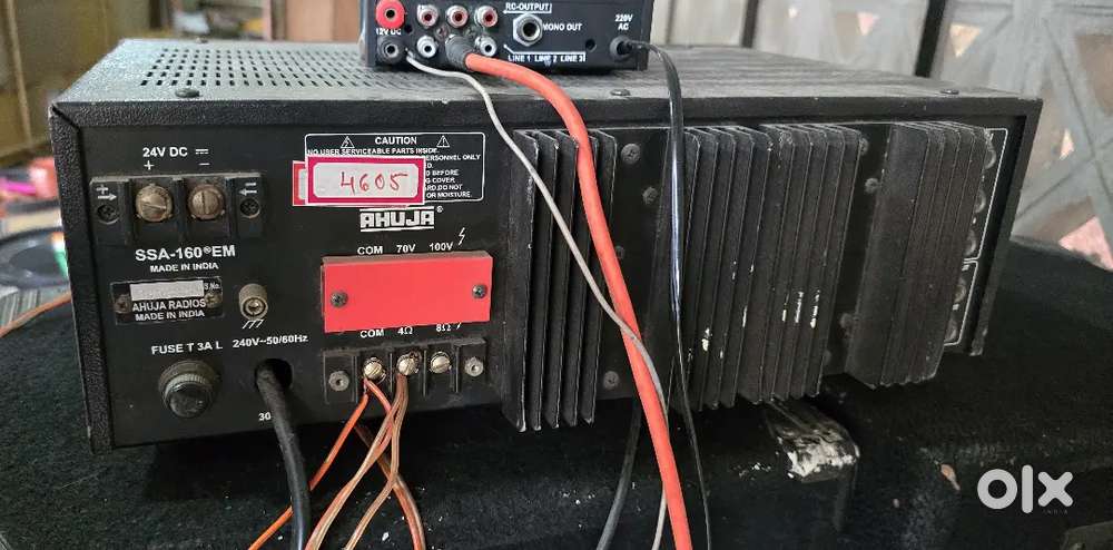 Amplifier and 2 speakers