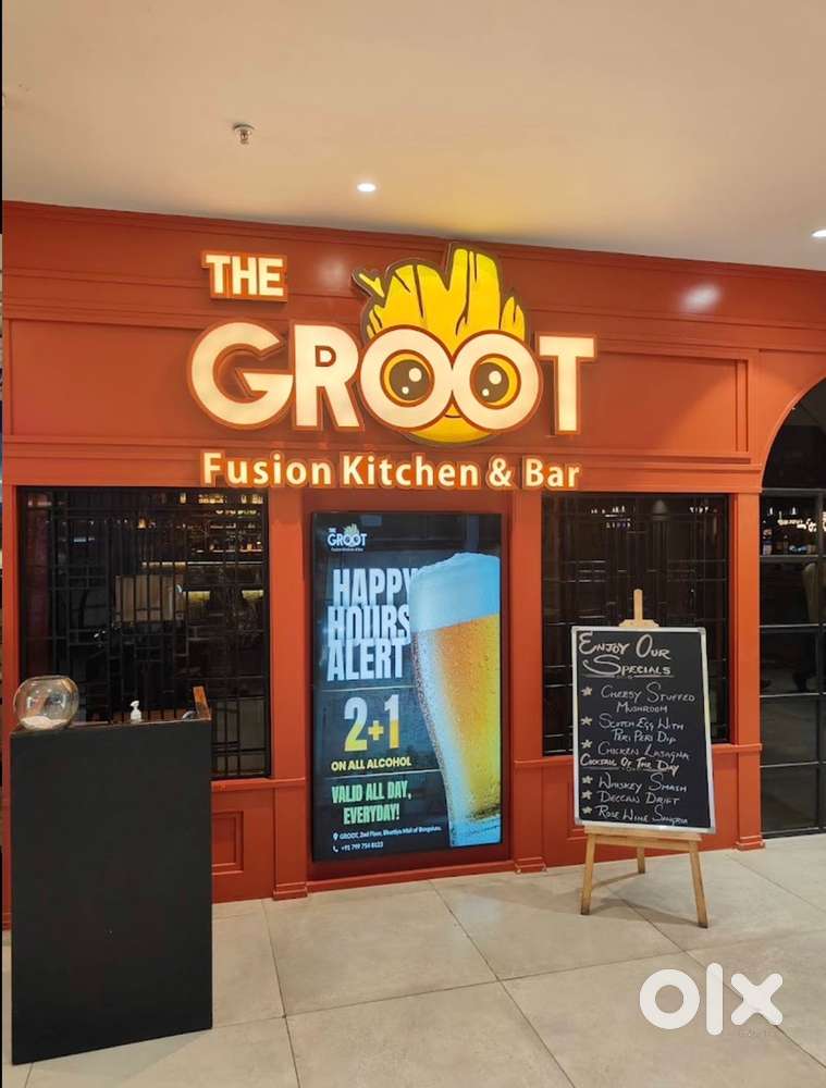 Stewards Required &ndash; Groot Fusion Bar  | ₹14K&ndash;₹16K + Service Charges