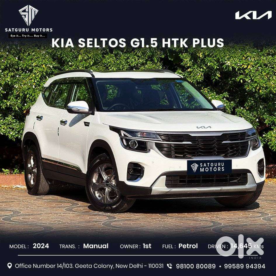 Kia Seltos Htk Plus G, 2024, Petrol