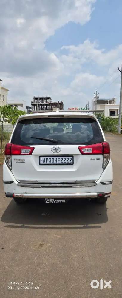 Toyota Innova Crysta 2020 Second-owner Diesel Manual