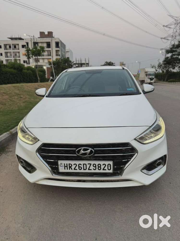 Hyundai Verna 2019 Top Model Sxo Options.