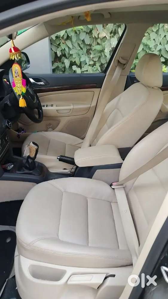Skoda Laura Black Colour Near Interior