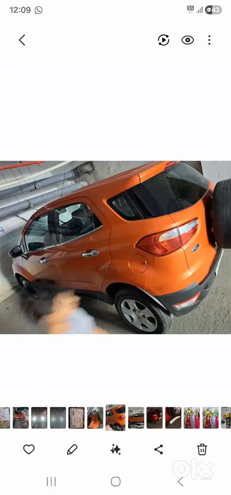 Block Board Ford Ecosport 2017 Diesel For Sale