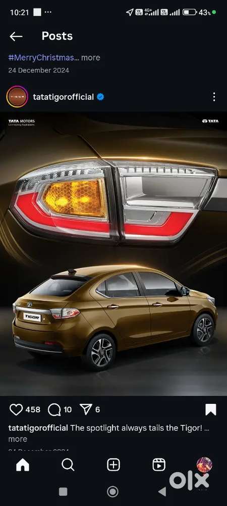 Tata Tigor 2025 Cng & Hybrids 20000 Km Driven Well Maintained Car