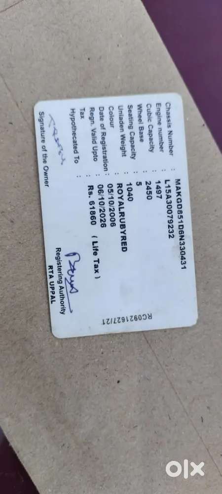 Honda City Zx 2006 Petrol 146520 Km Driven