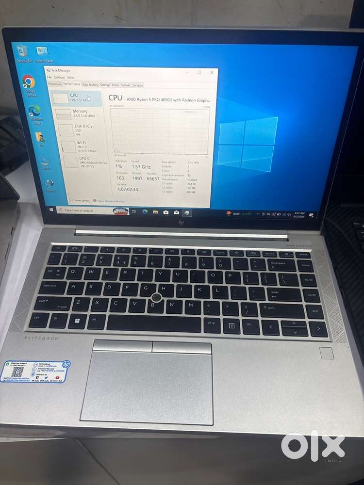 Hp elitebook 845  R5 4650u/8gb/256gb