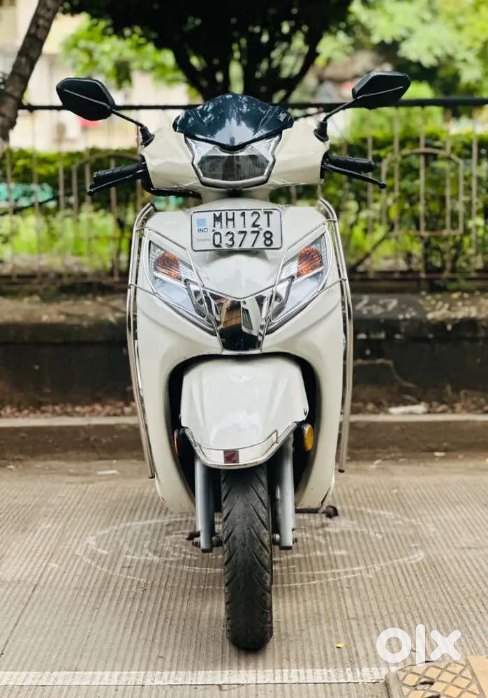 HOT White Colour Activa 125 Bs6 Images Activa 125 Bs6 White