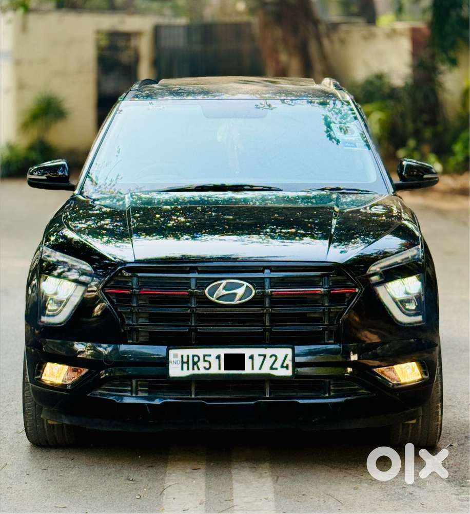 Hyundai Creta 1.5 S Plus Knight Petrol Dual Tone, 2024, Petrol