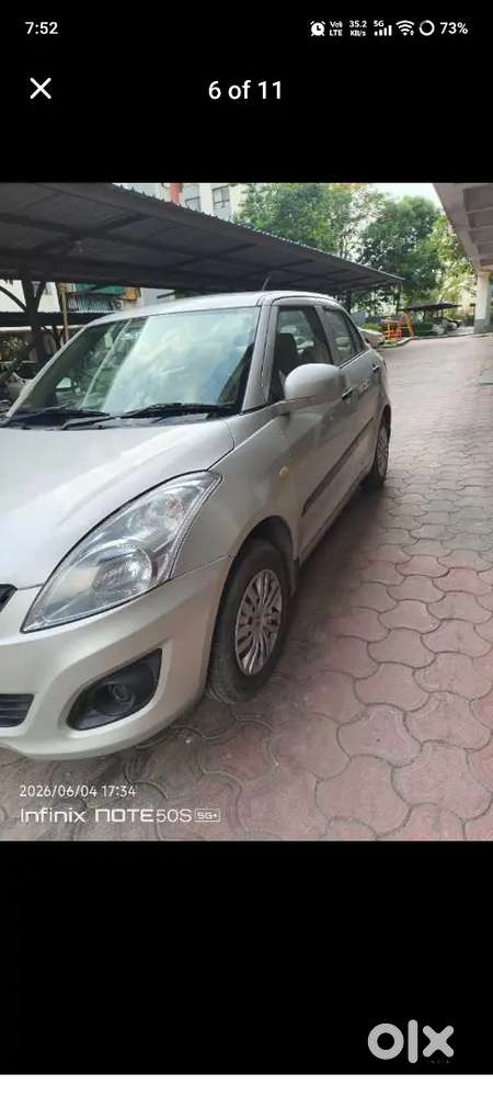 Maruti Suzuki Dzire 2014 Lxi Cng On Paper