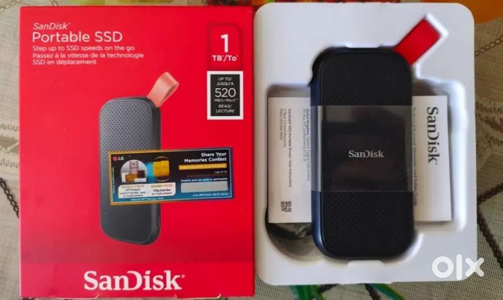 External Sandisk 1TB SSD / Non Negotiable Price